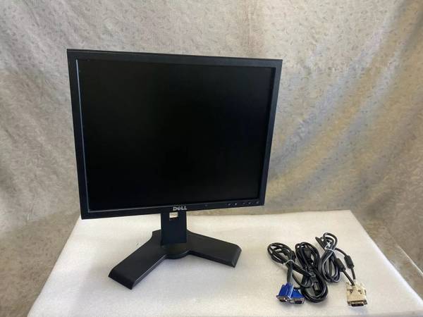 Dell 1908FPT 19-inch LCD PC Computer Monitor VGA DVI-D