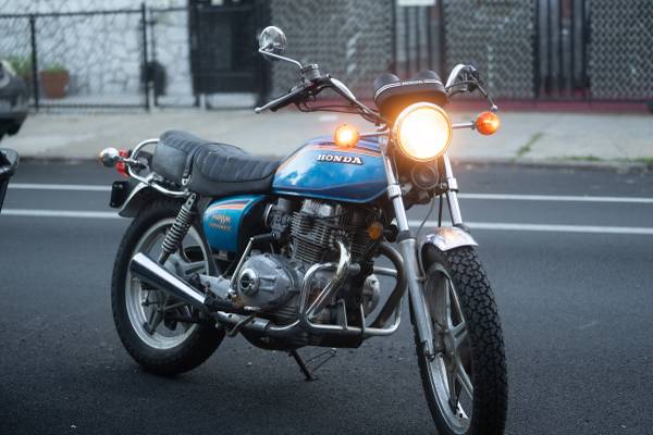 Honda CB400A Motorcycle