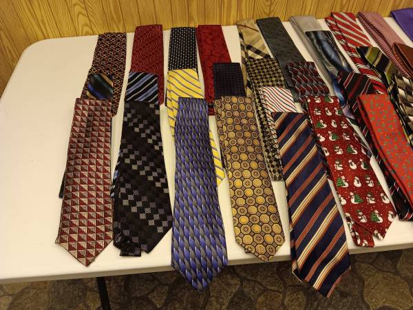 Men's Tie Collection 38 In All