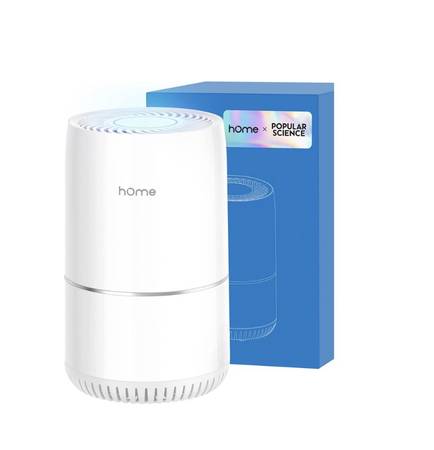 New HomeLabs Popular Science Compact Air Filter Purifier For Home